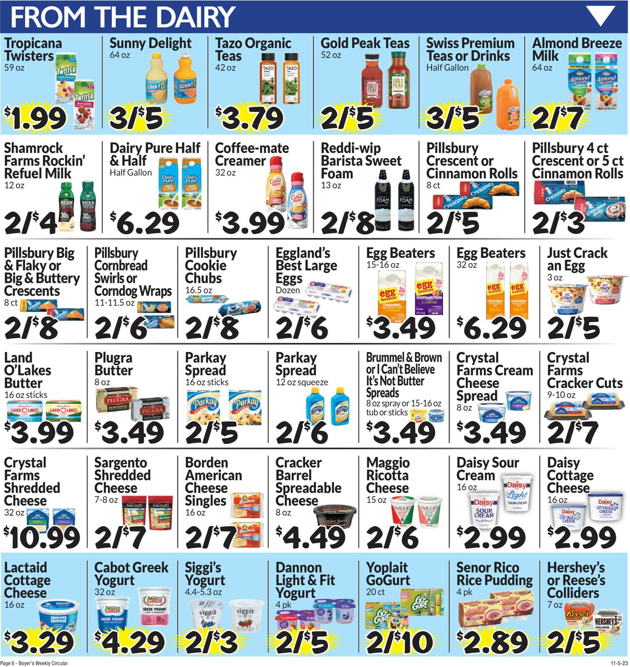Catalogue Boyer's Food Markets from 11/05/2023