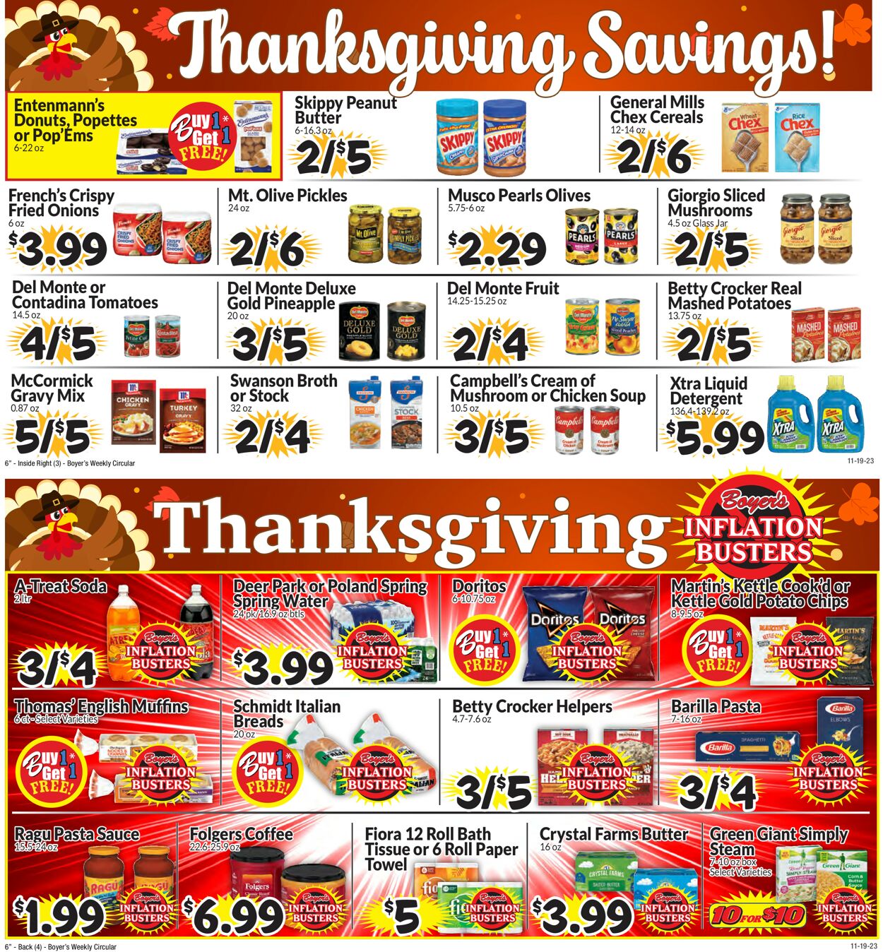 Catalogue Boyer's Food Markets from 11/19/2023