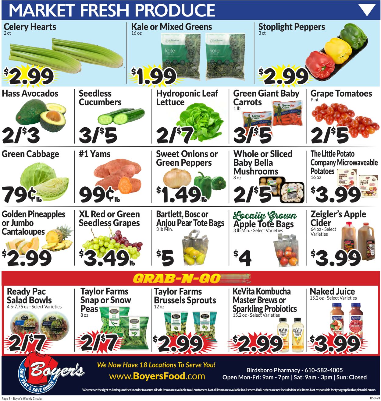Catalogue Boyer's Food Markets from 12/03/2023