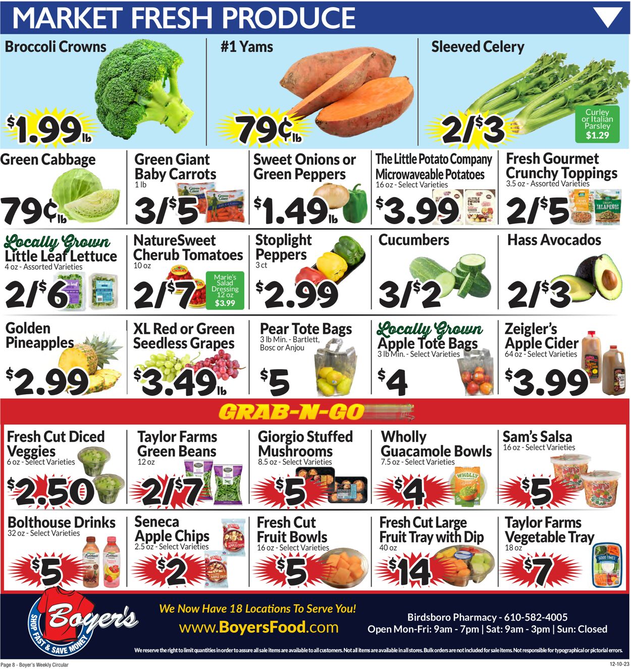 Catalogue Boyer's Food Markets from 12/10/2023
