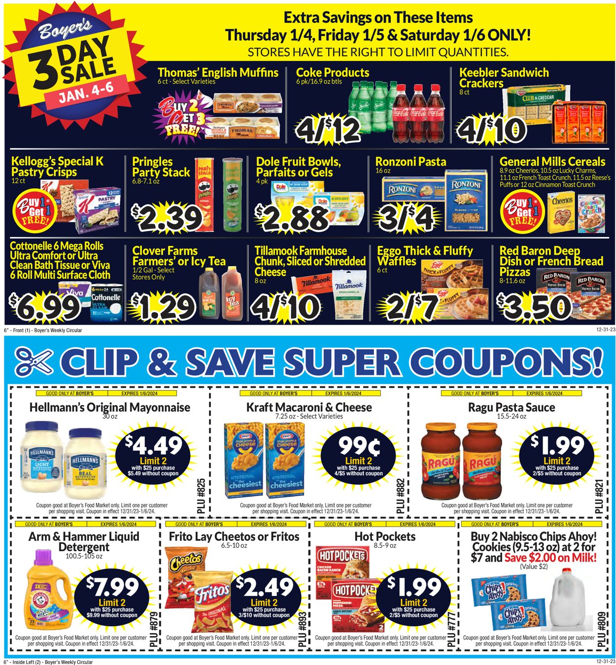 Catalogue Boyer's Food Markets from 12/31/2023