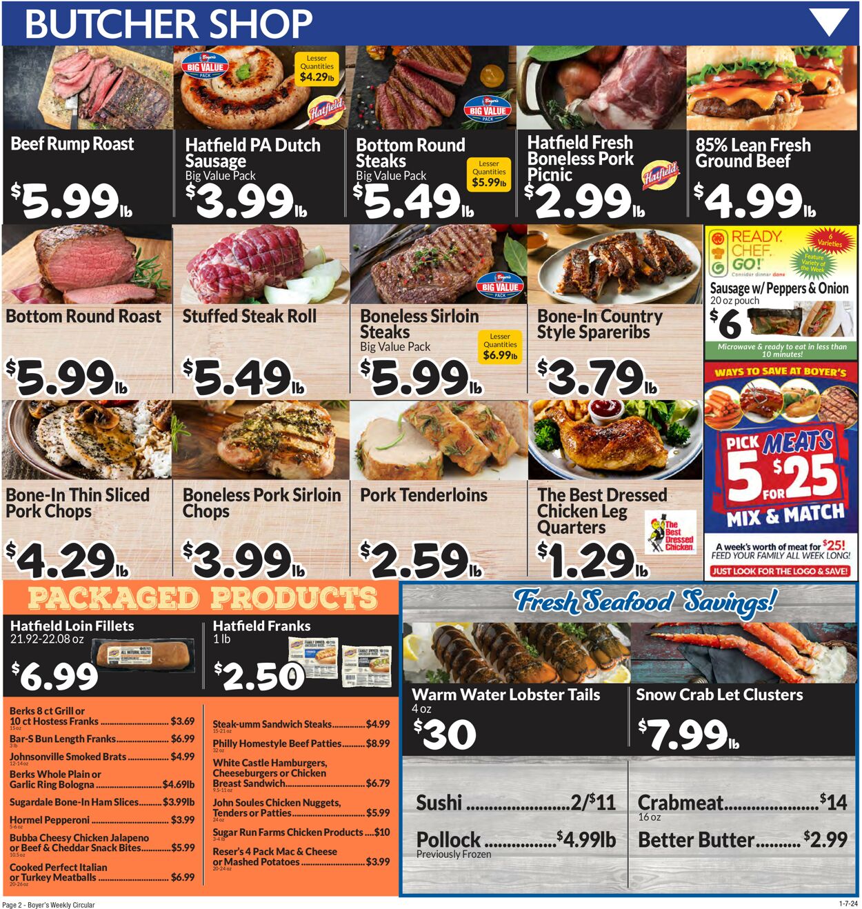 Catalogue Boyer's Food Markets from 01/07/2024