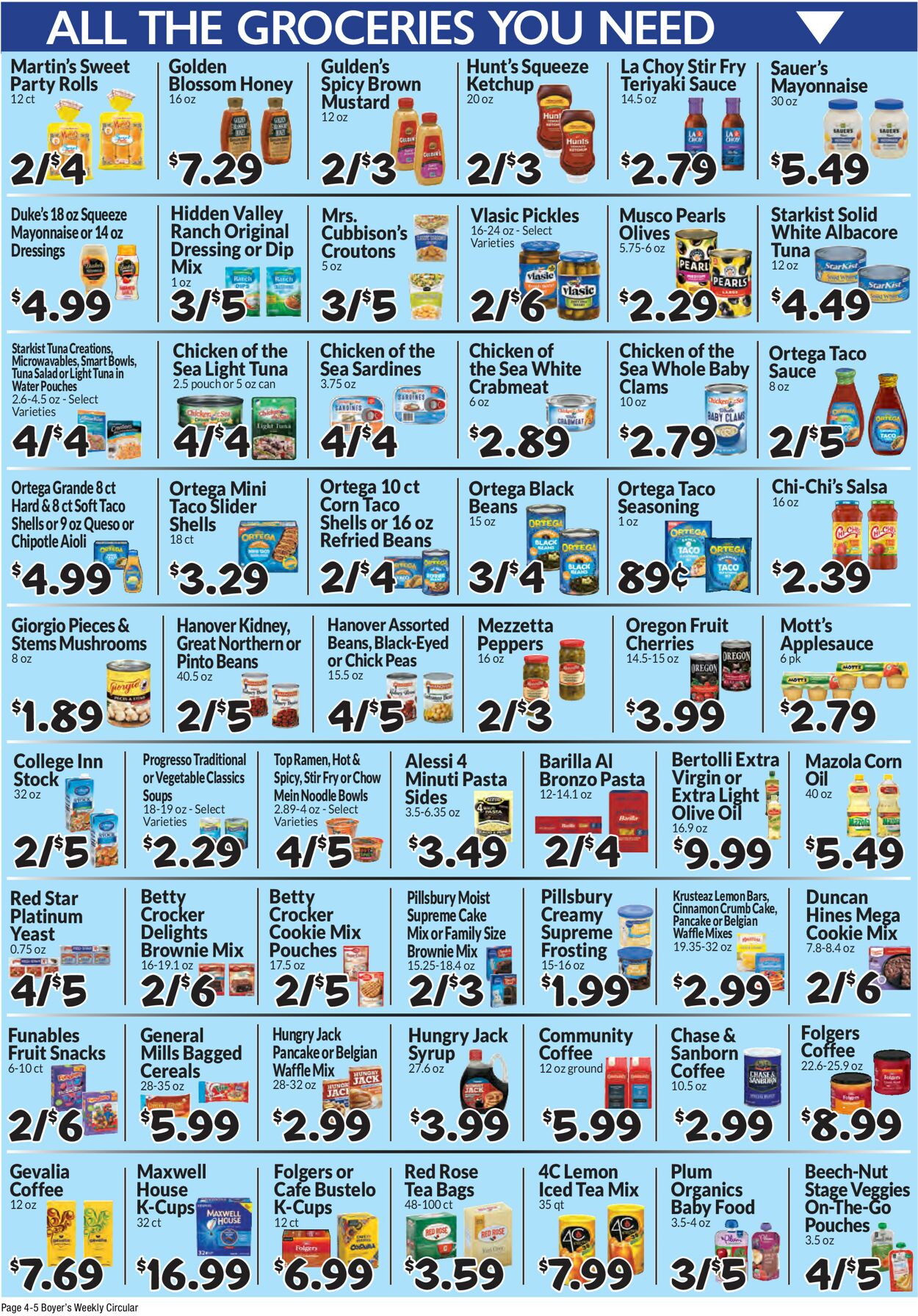 Catalogue Boyer's Food Markets from 02/18/2024