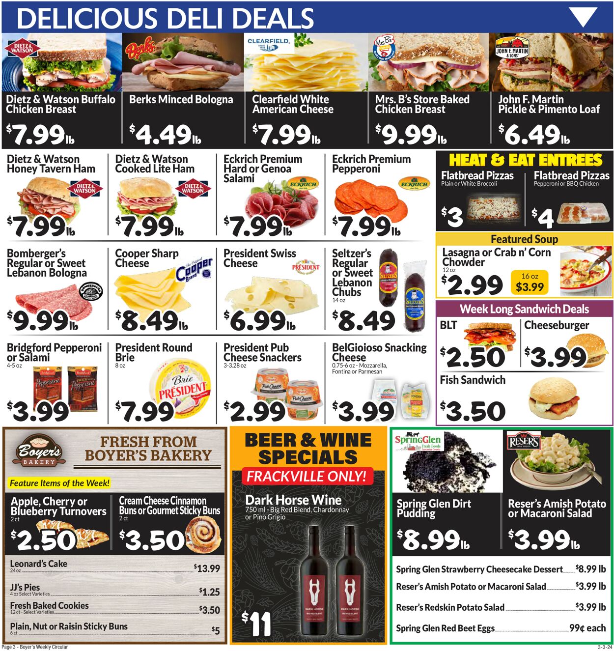 Catalogue Boyer's Food Markets from 03/03/2024