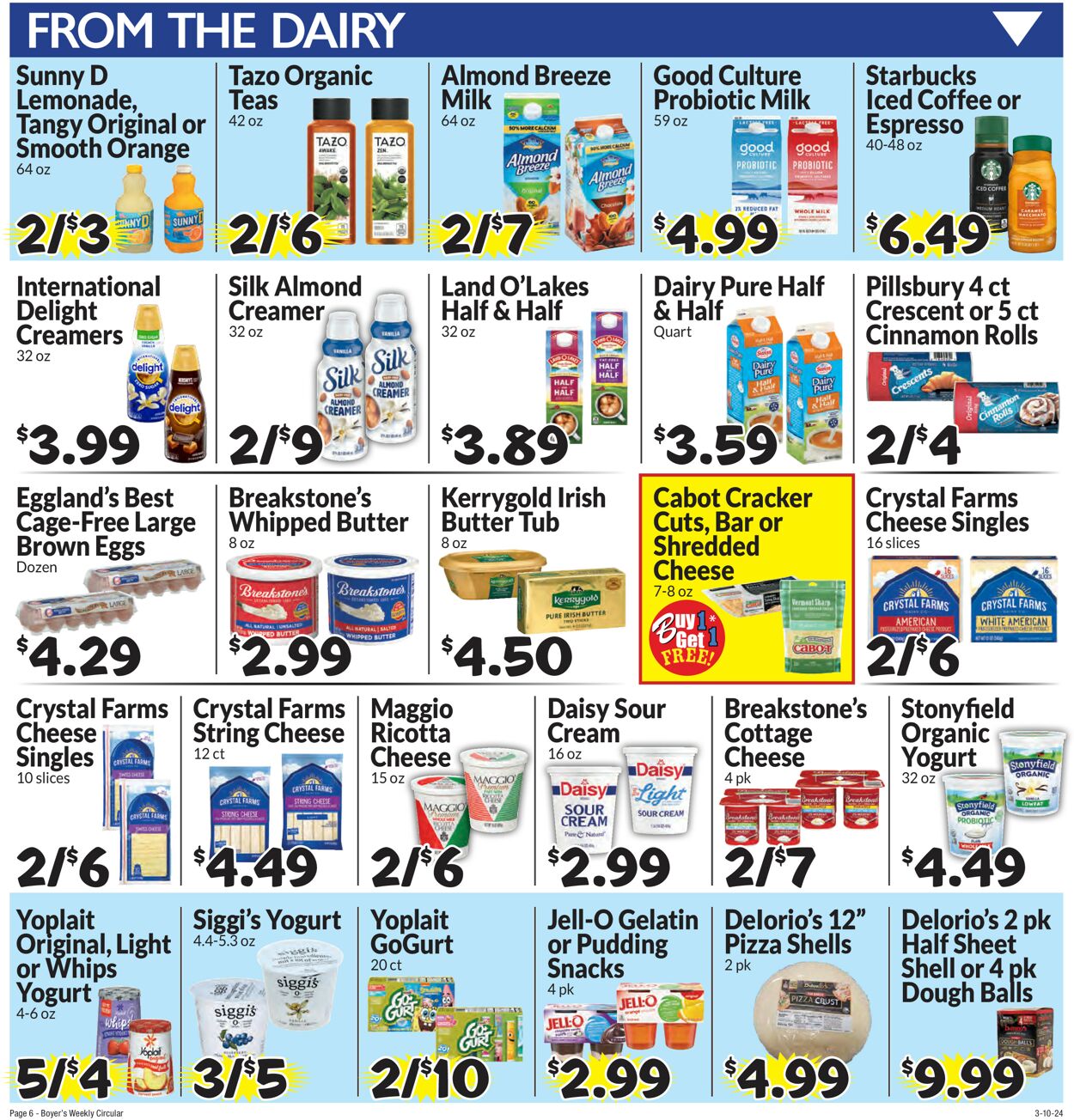 Catalogue Boyer's Food Markets from 03/10/2024