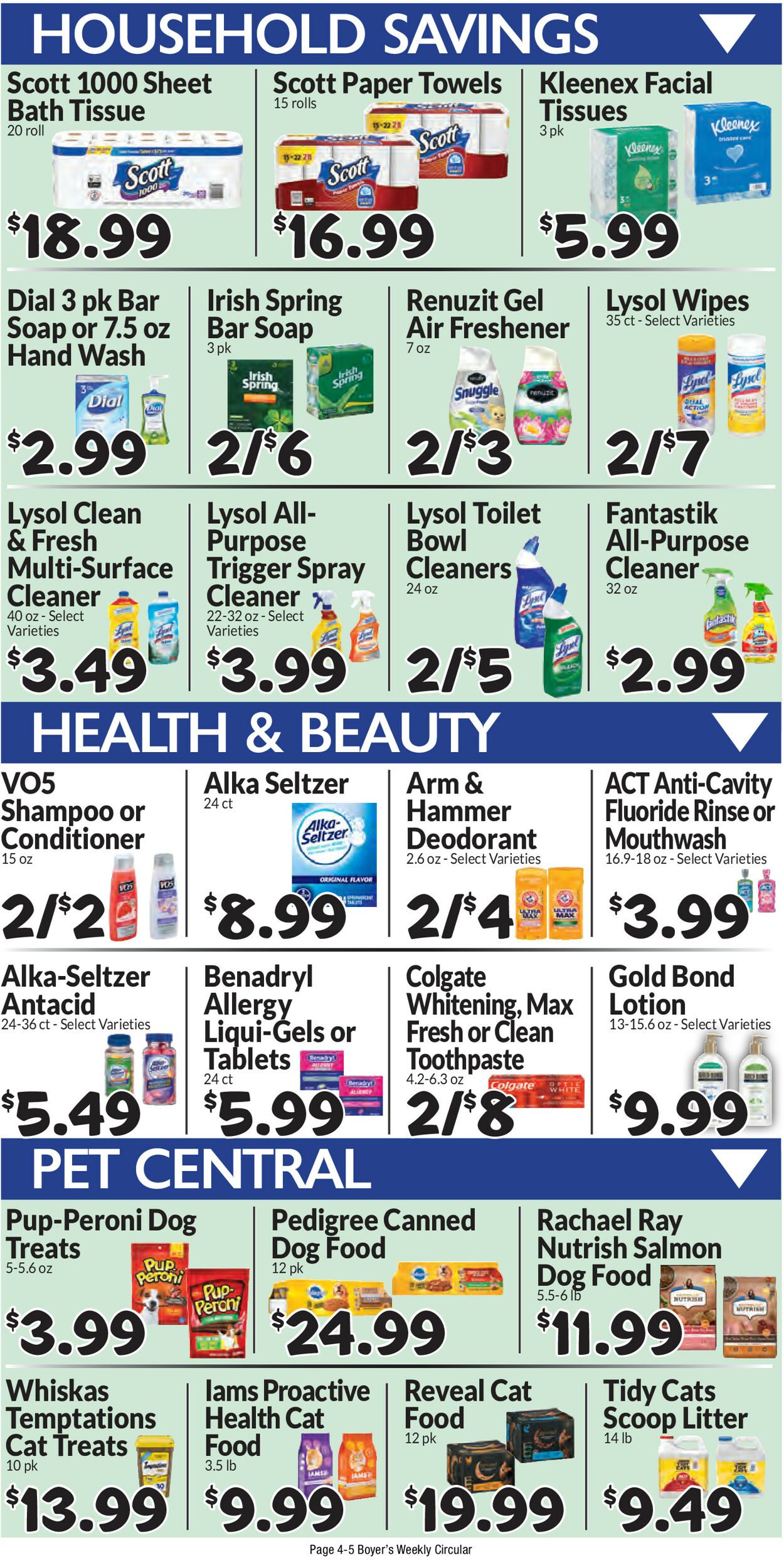 Catalogue Boyer's Food Markets from 03/17/2024