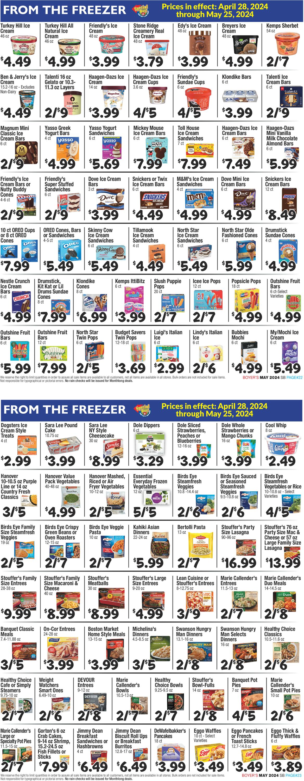 Catalogue Boyer's Food Markets from 04/28/2024