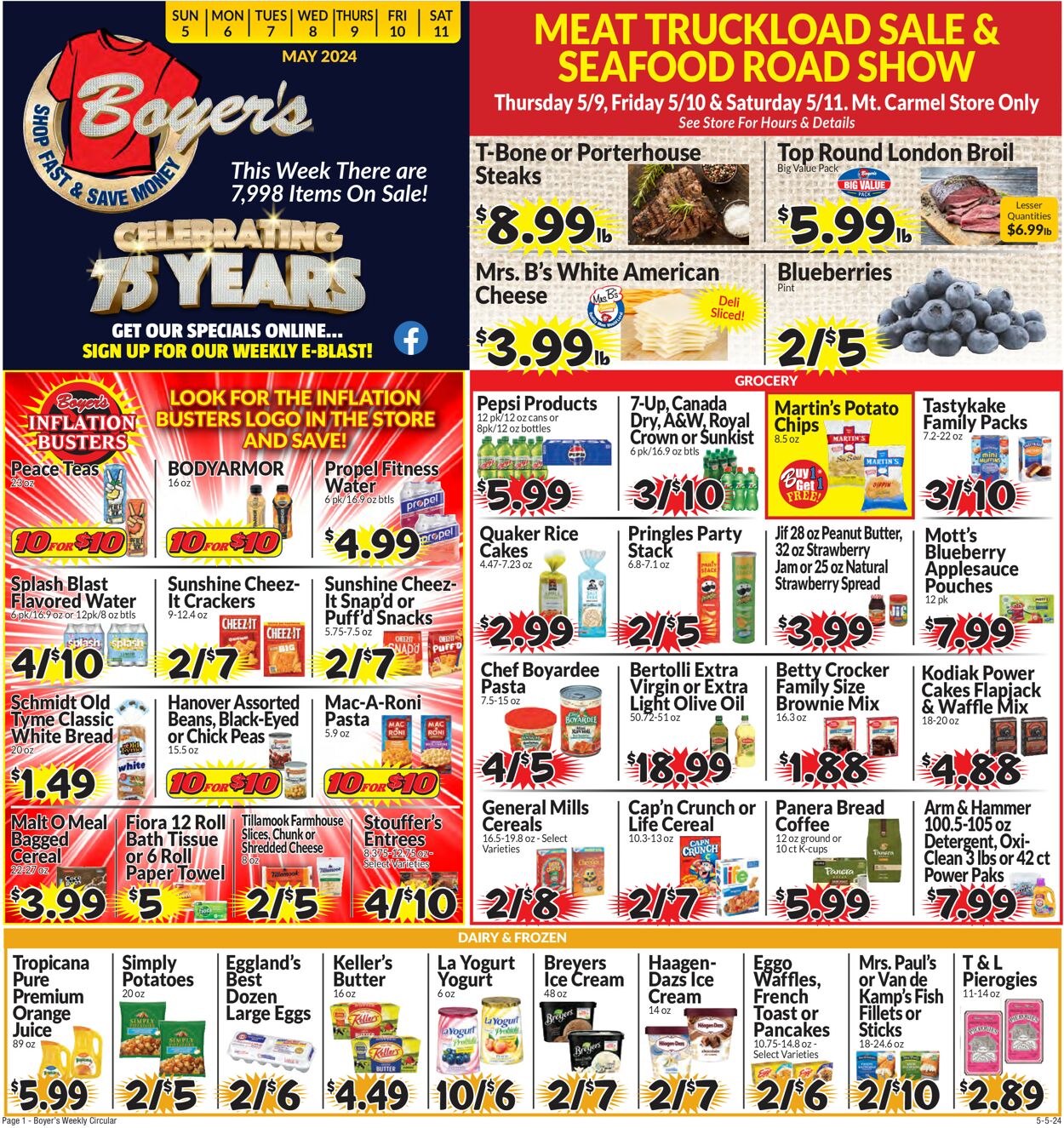 Catalogue Boyer's Food Markets from 05/05/2024