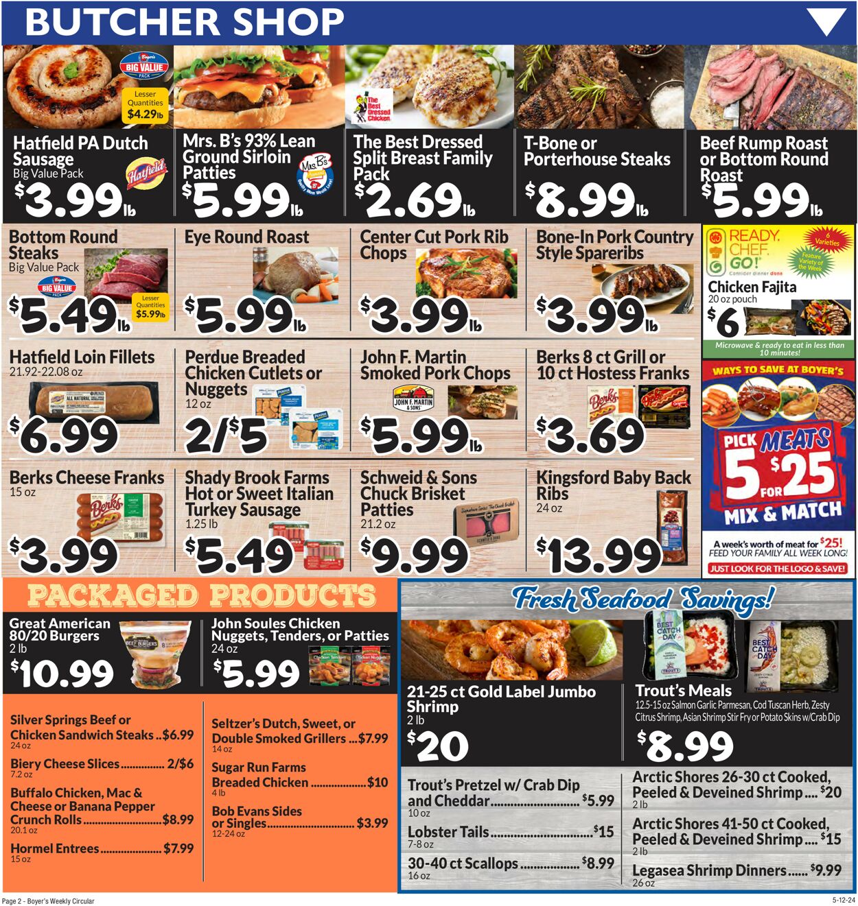 Catalogue Boyer's Food Markets from 05/12/2024