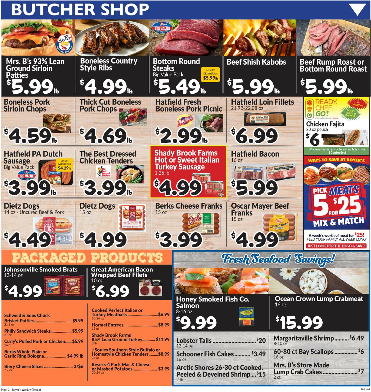 Catalogue Boyer's Food Markets from 06/09/2024