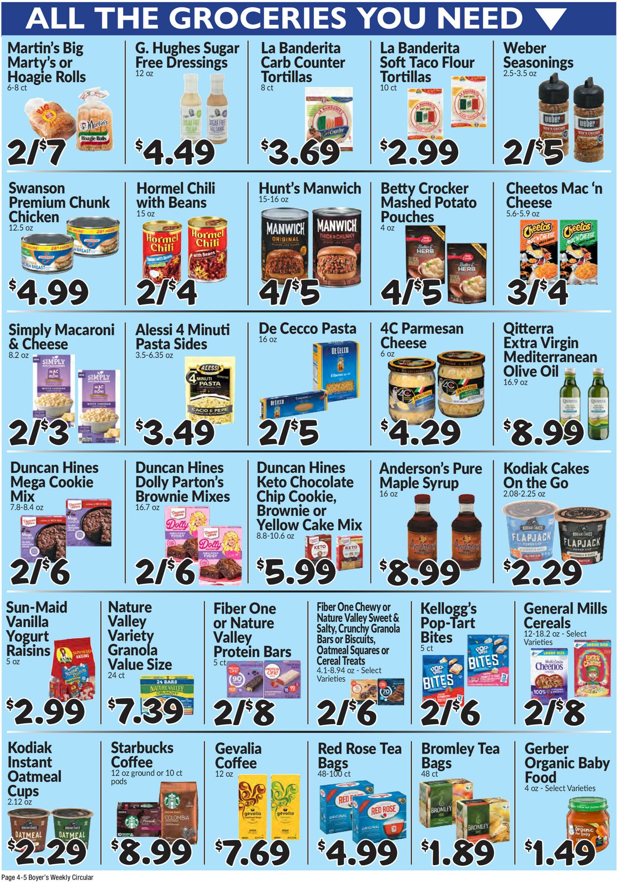 Catalogue Boyer's Food Markets from 06/09/2024