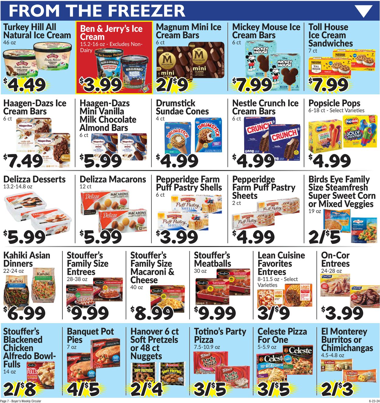 Catalogue Boyer's Food Markets from 06/23/2024