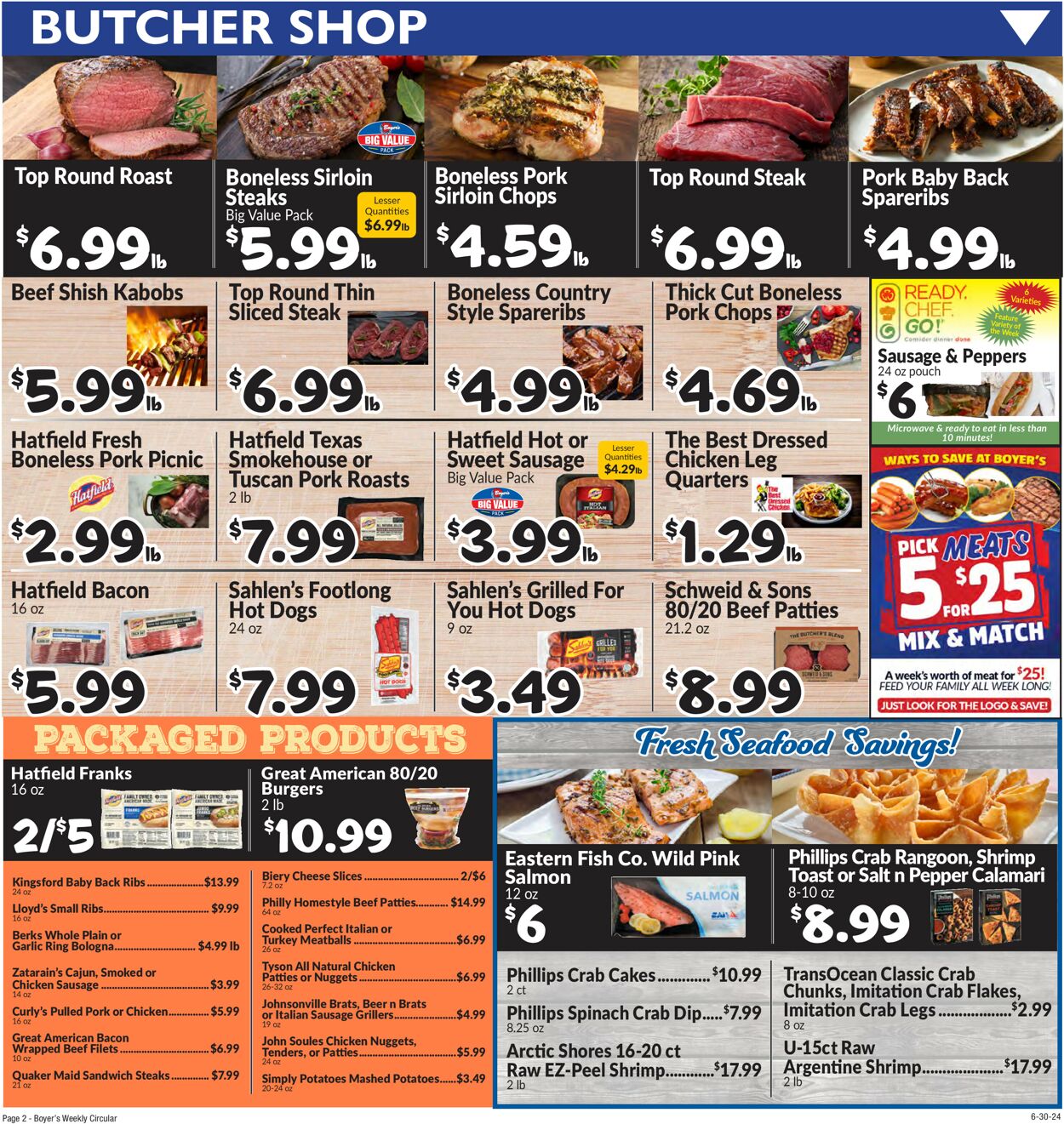 Catalogue Boyer's Food Markets from 06/30/2024