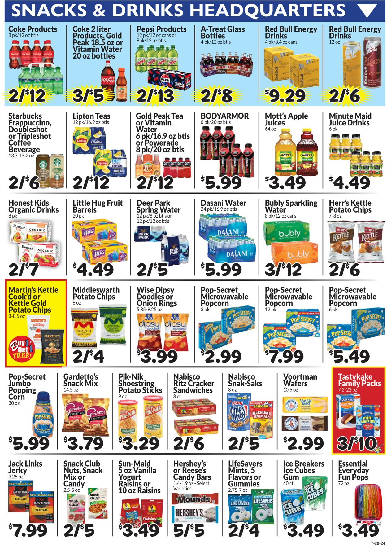 Catalogue Boyer's Food Markets from 07/28/2024