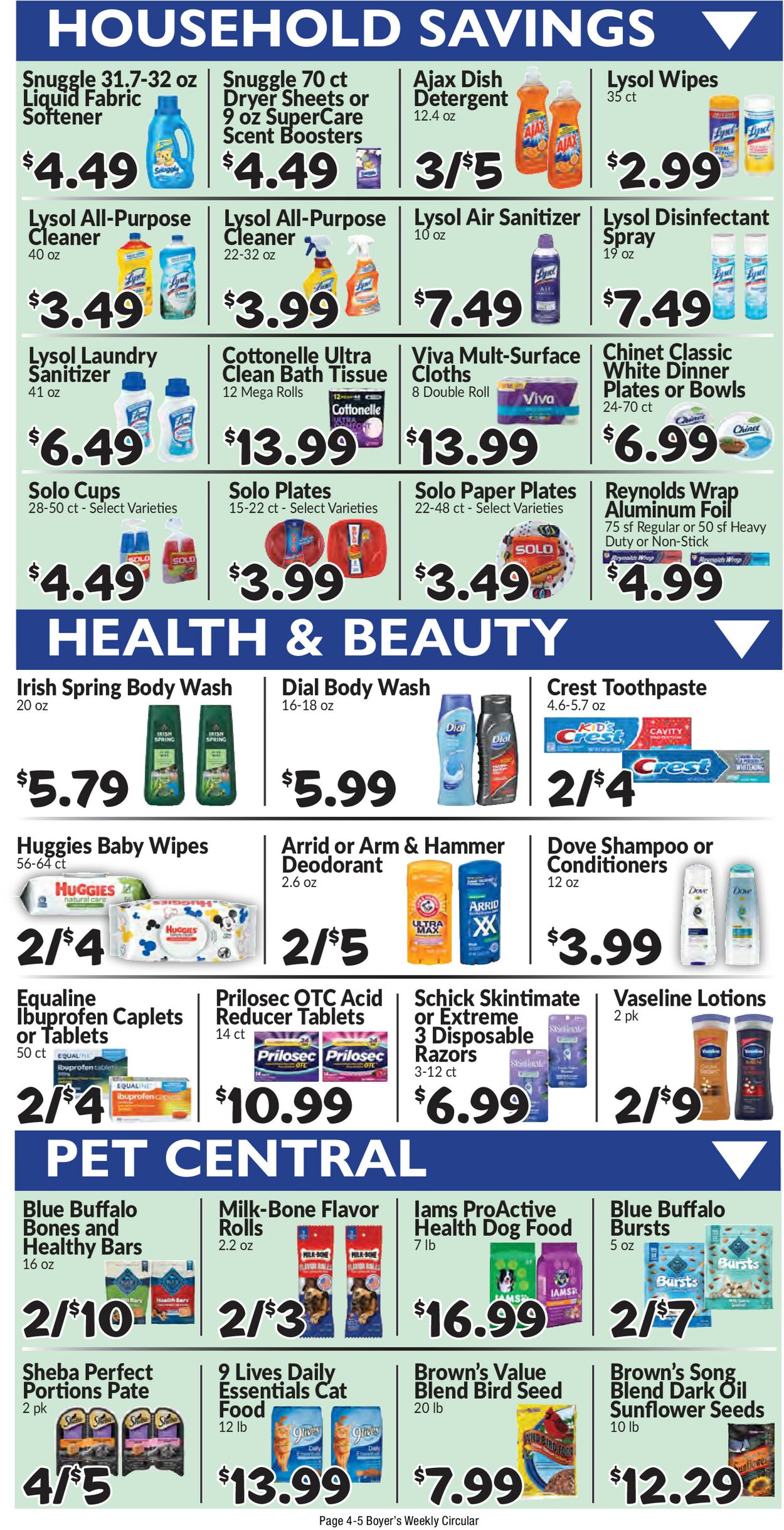 Catalogue Boyer's Food Markets from 08/04/2024