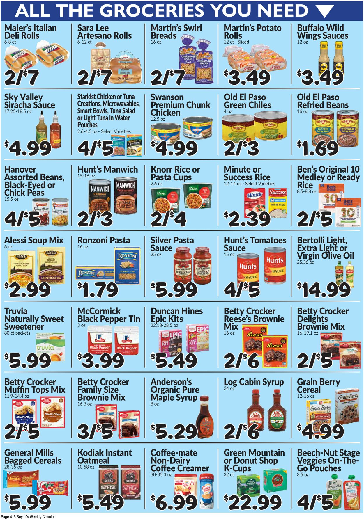 Catalogue Boyer's Food Markets from 08/11/2024