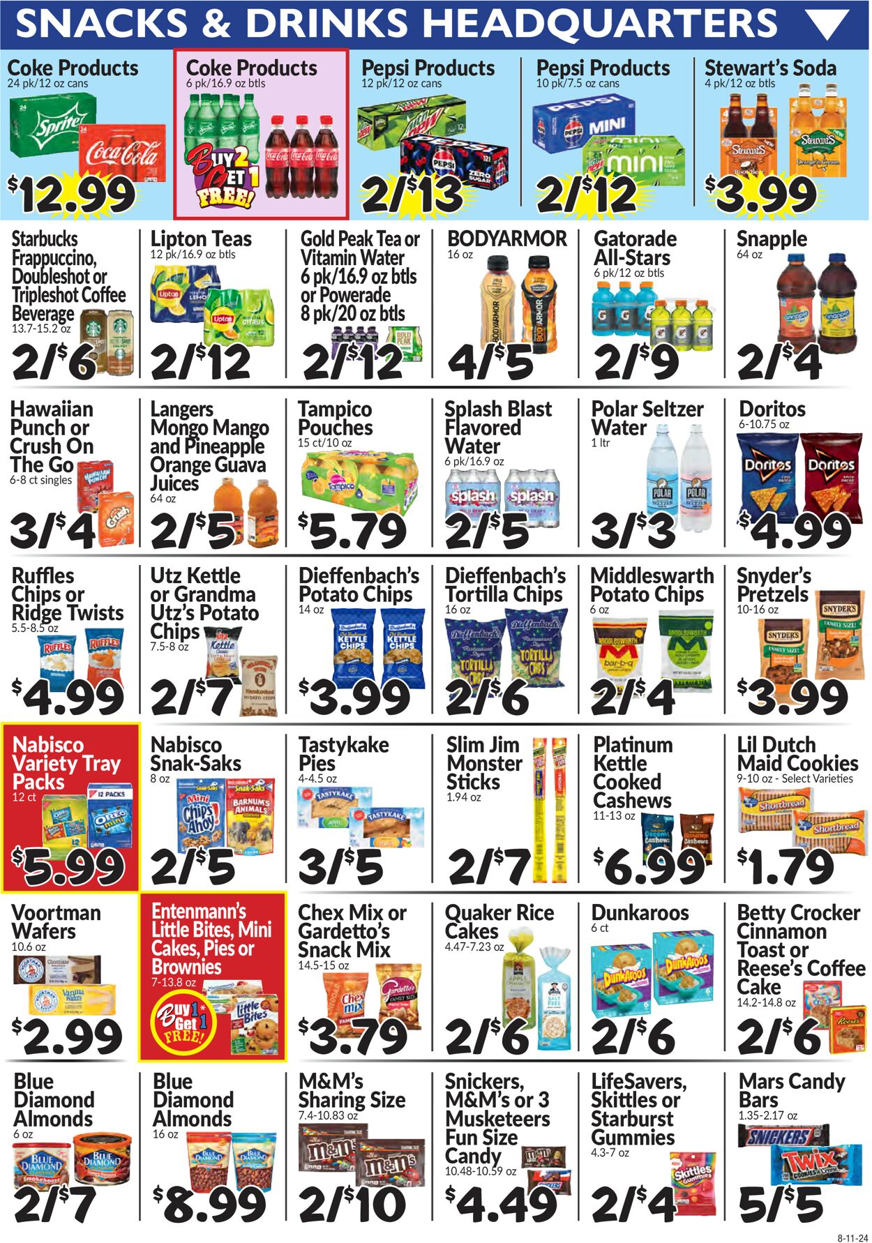 Catalogue Boyer's Food Markets from 08/11/2024