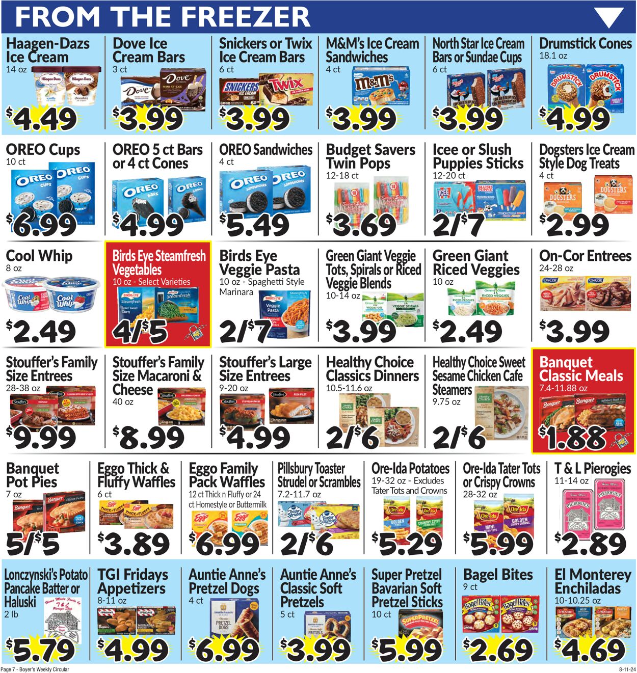 Catalogue Boyer's Food Markets from 08/11/2024