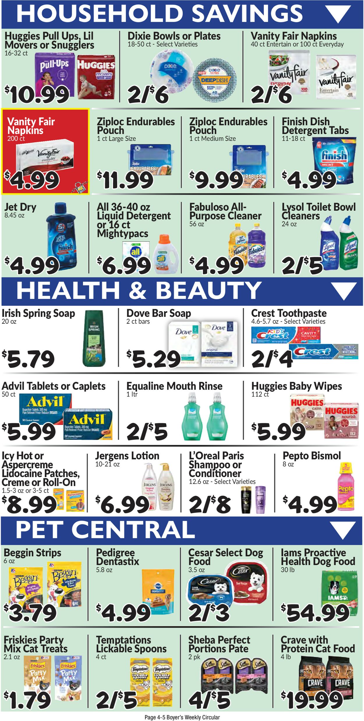 Catalogue Boyer's Food Markets from 08/18/2024