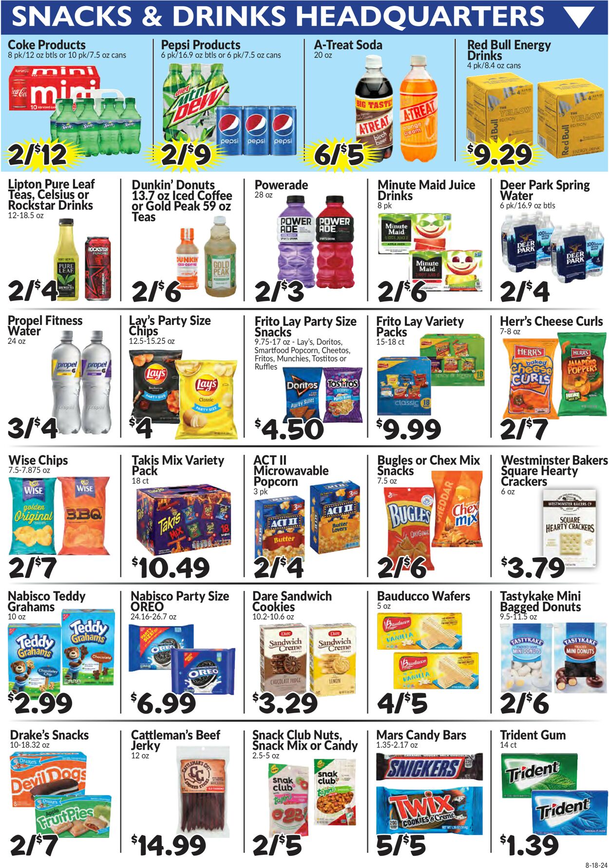 Catalogue Boyer's Food Markets from 08/18/2024