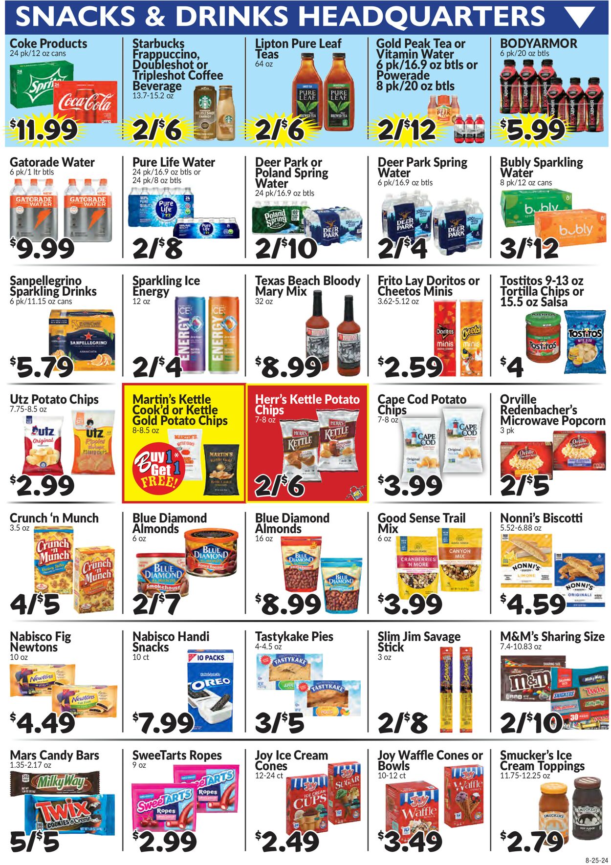 Catalogue Boyer's Food Markets from 08/25/2024