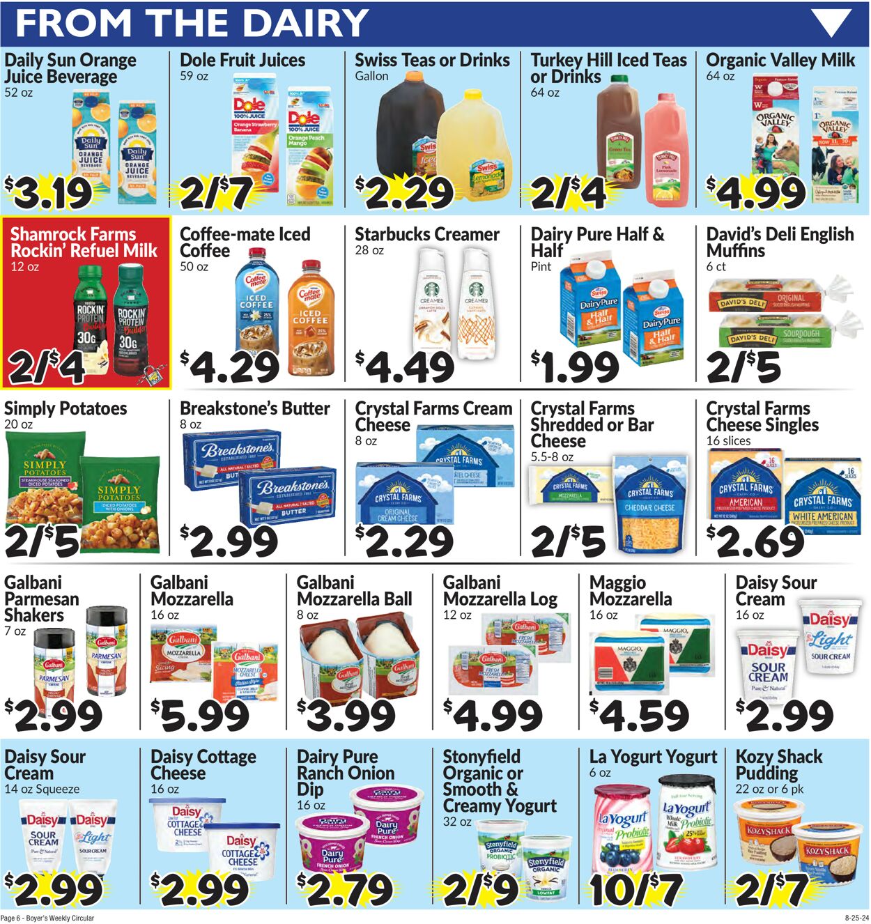 Catalogue Boyer's Food Markets from 08/25/2024