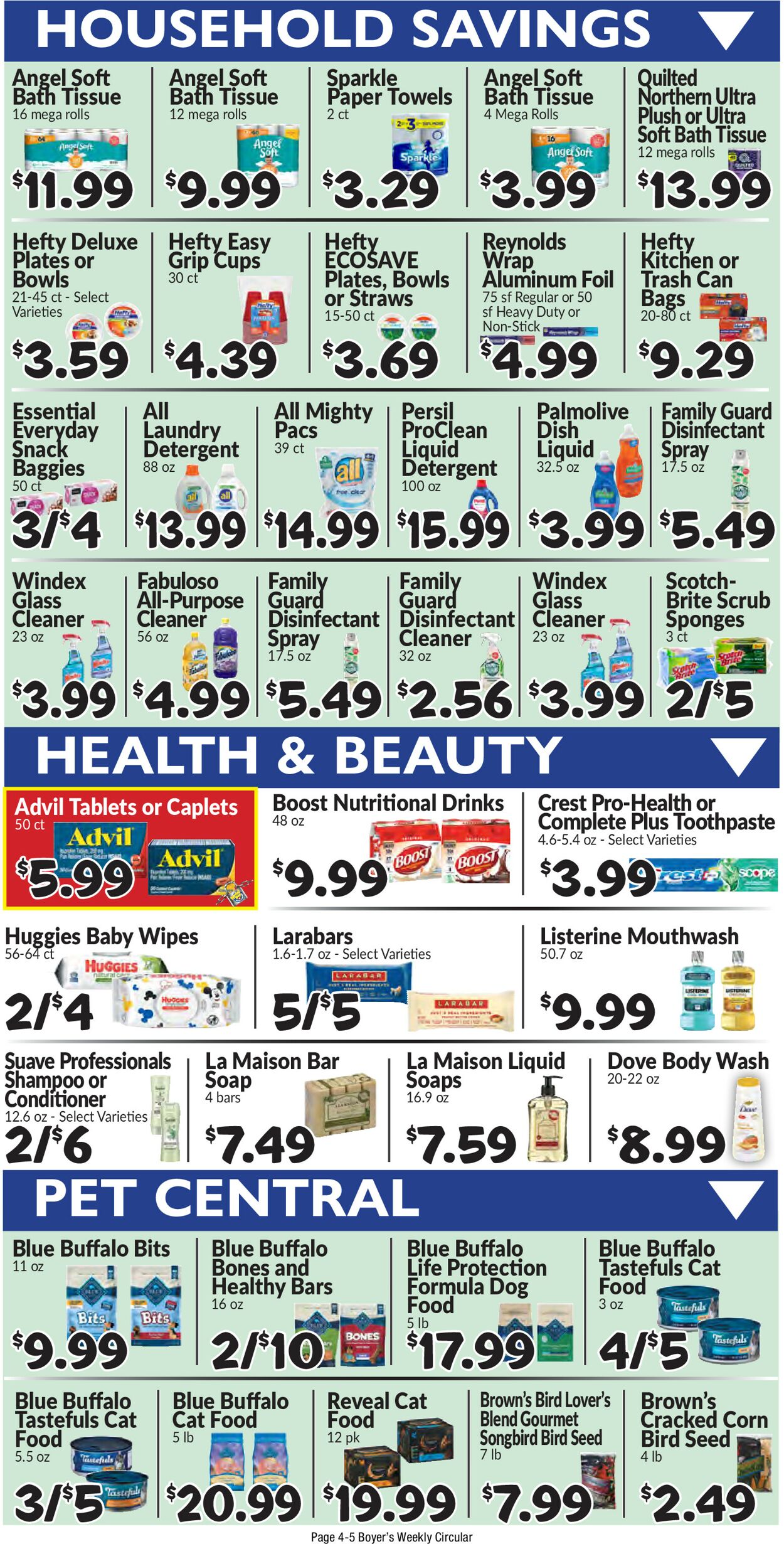 Catalogue Boyer's Food Markets from 09/01/2024