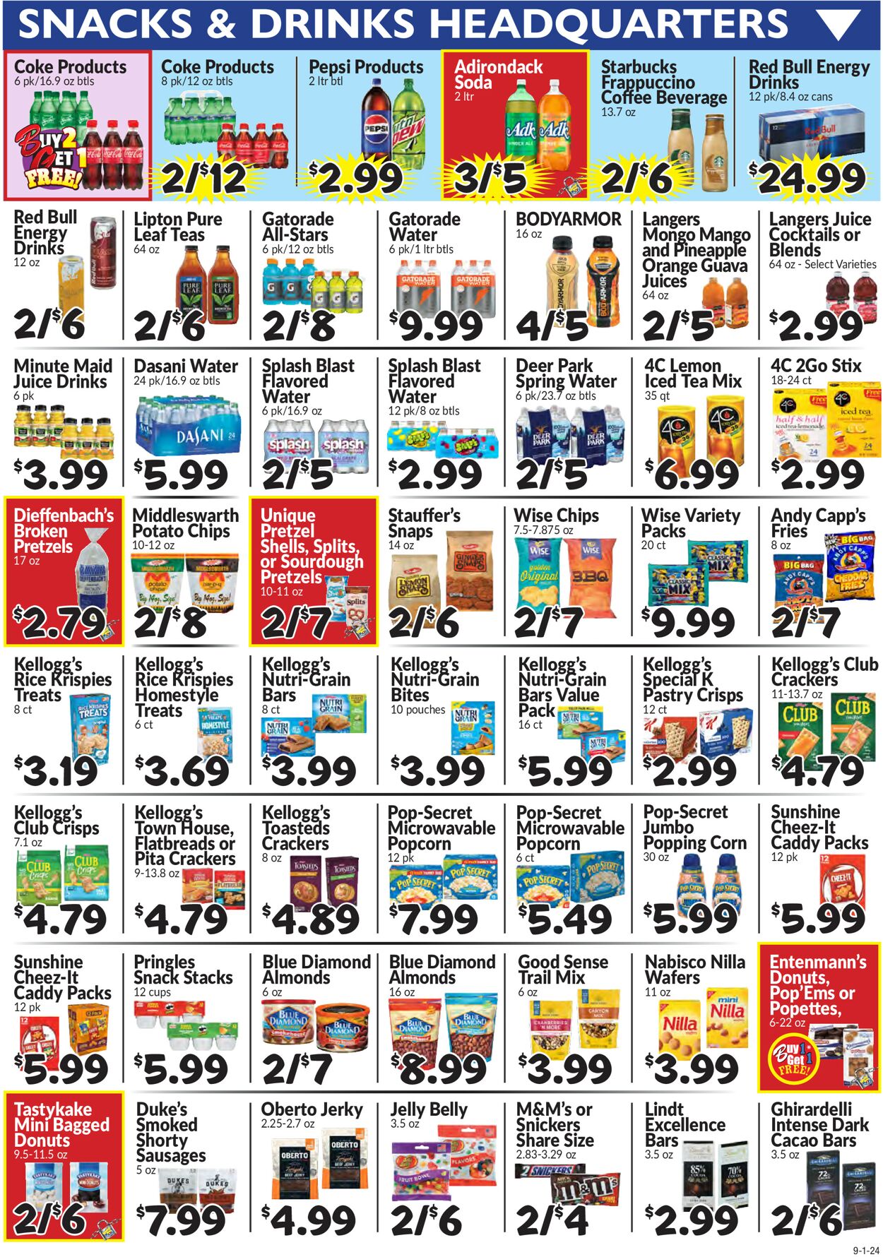 Catalogue Boyer's Food Markets from 09/01/2024