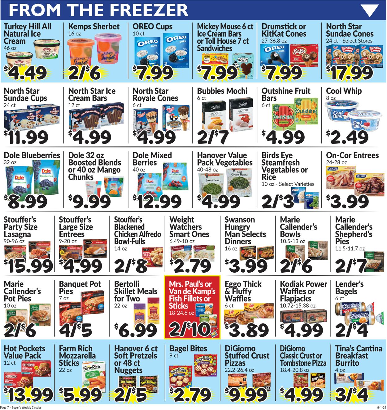 Catalogue Boyer's Food Markets from 09/01/2024