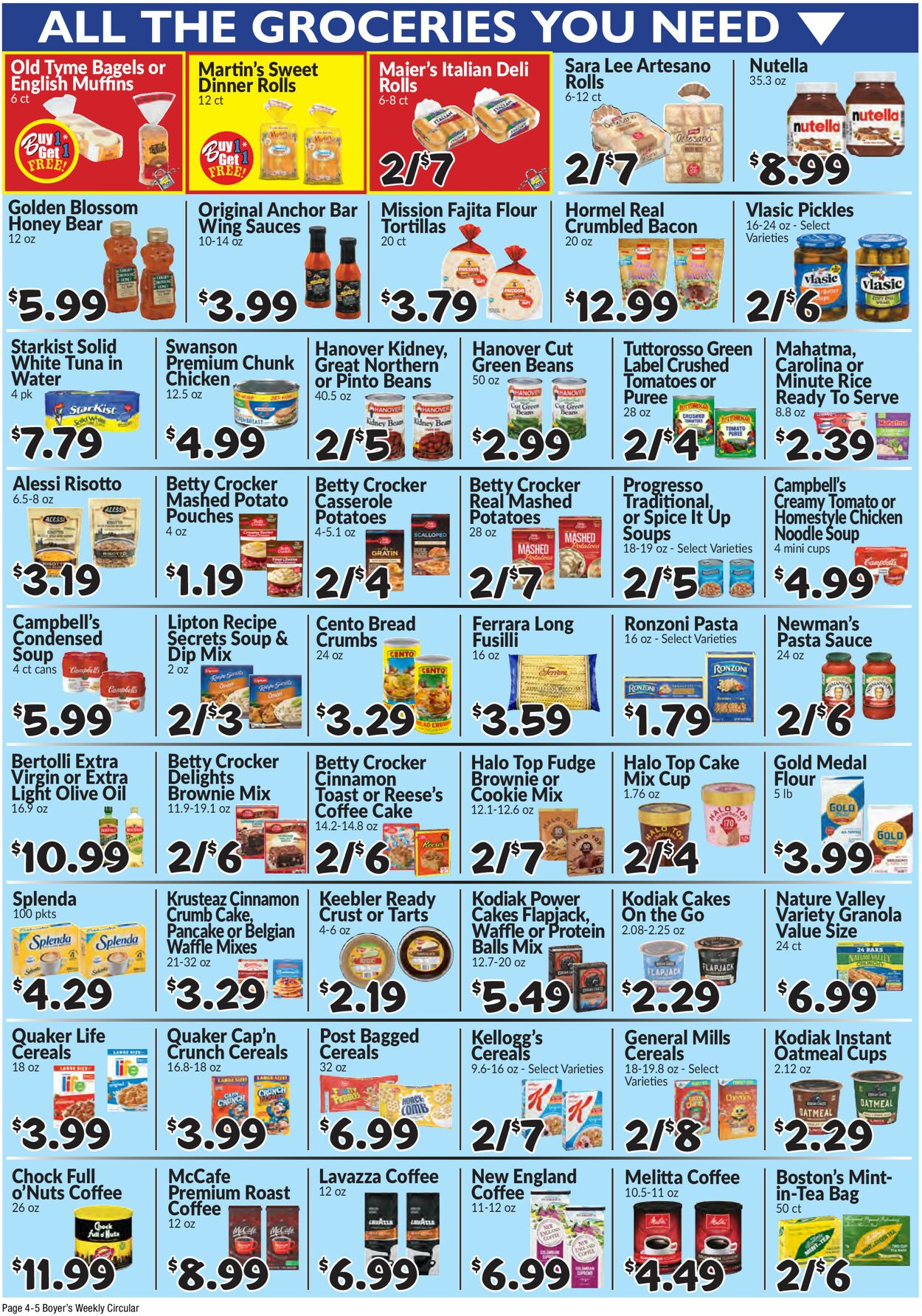 Catalogue Boyer's Food Markets from 09/08/2024