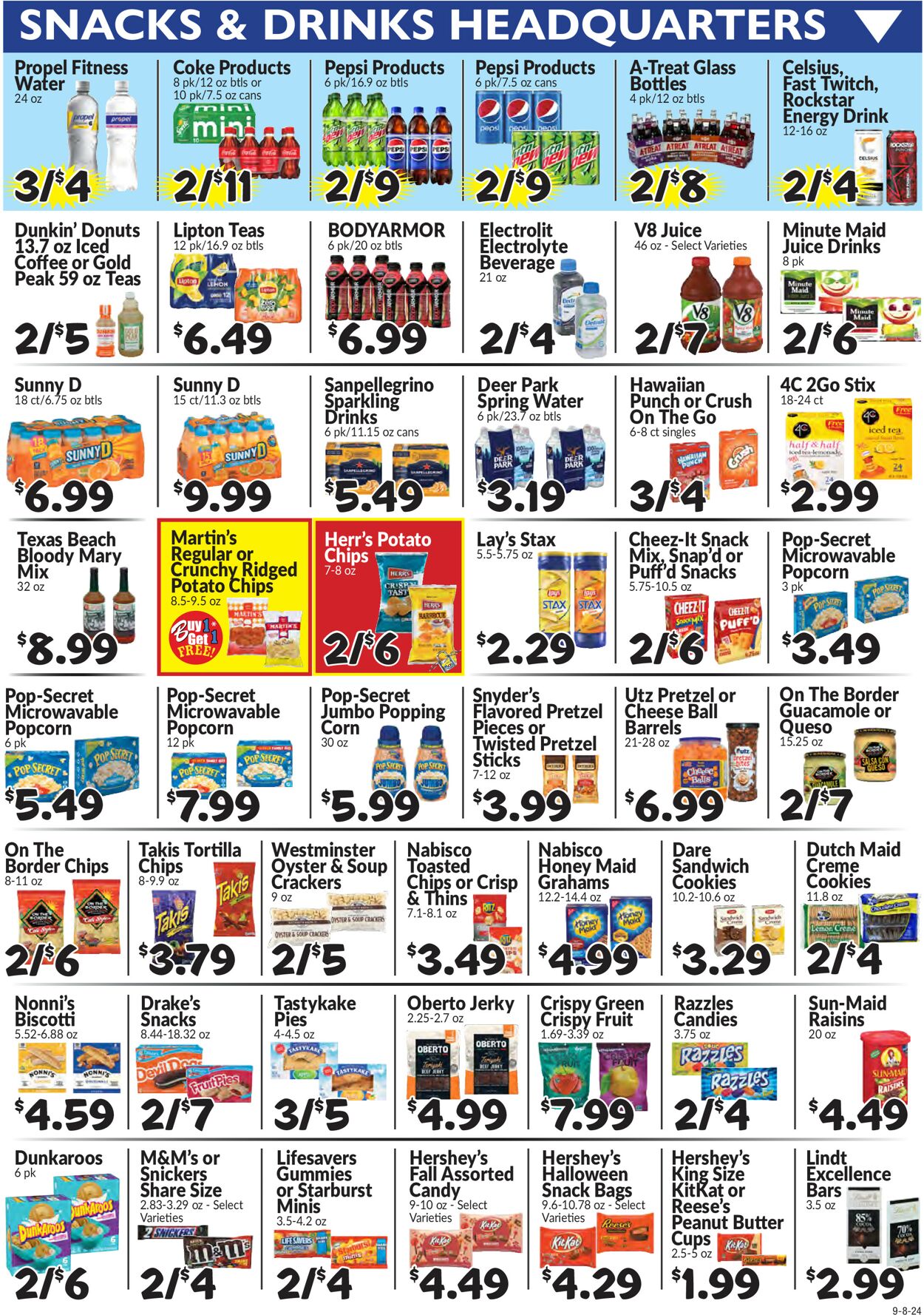 Catalogue Boyer's Food Markets from 09/08/2024