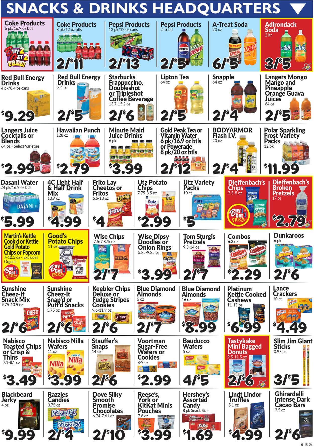 Catalogue Boyer's Food Markets from 09/15/2024