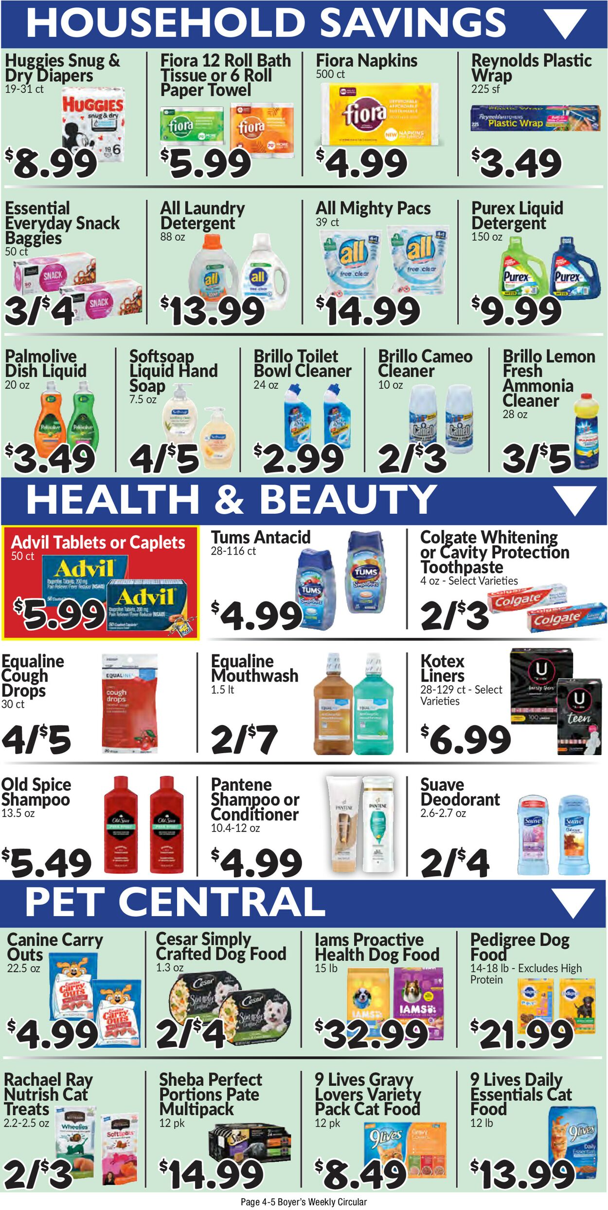 Catalogue Boyer's Food Markets from 09/22/2024