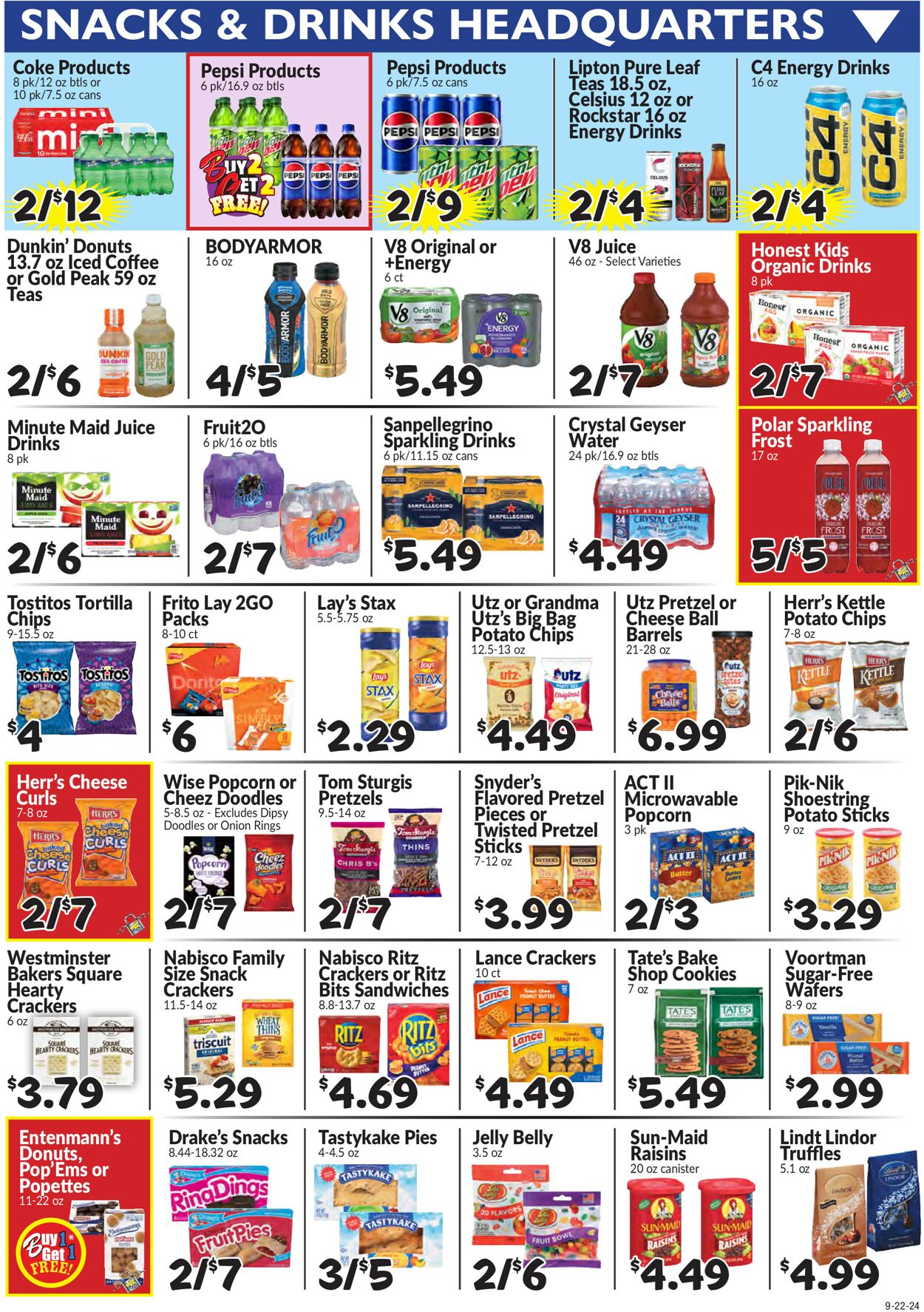 Catalogue Boyer's Food Markets from 09/22/2024