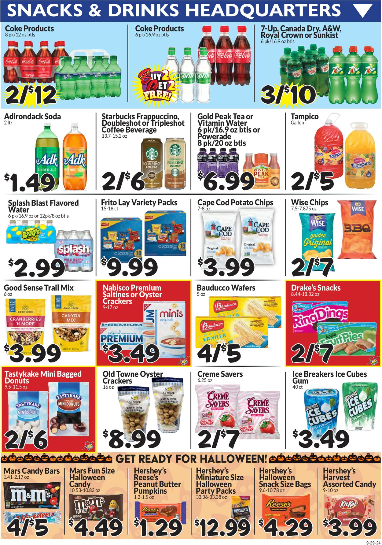 Catalogue Boyer's Food Markets from 09/29/2024