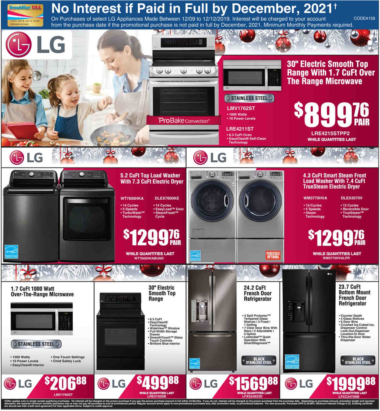 Catalogue Brandsmart USA - Holiday Sale Ad 2019 from 12/09/2019