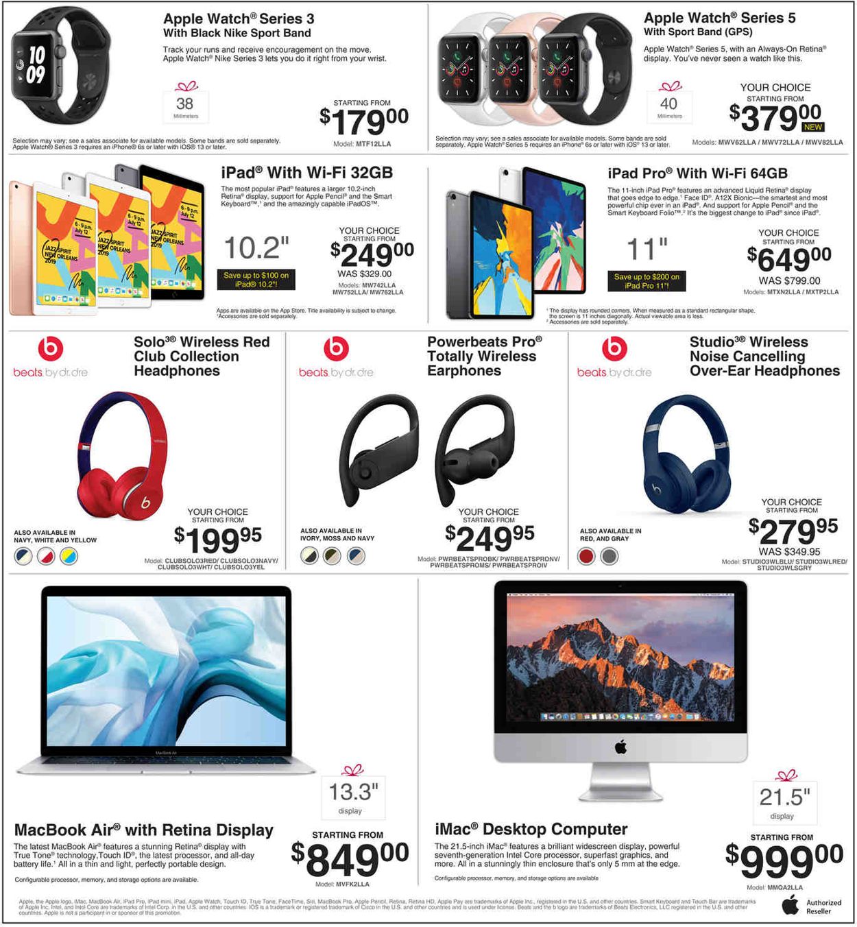 Catalogue Brandsmart USA - Christmas Last Minute Sale Ad 2019 from 12/23/2019
