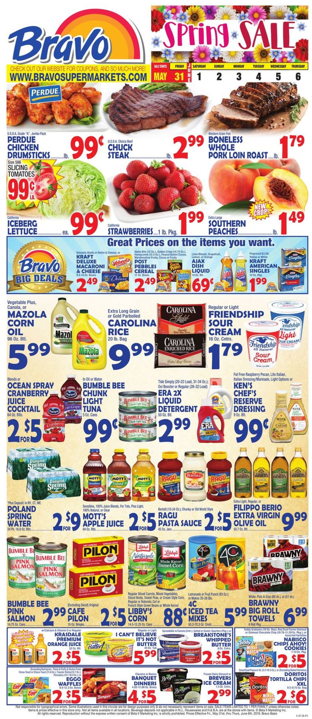 Catalogue Bravo Supermarkets from 05/31/2019