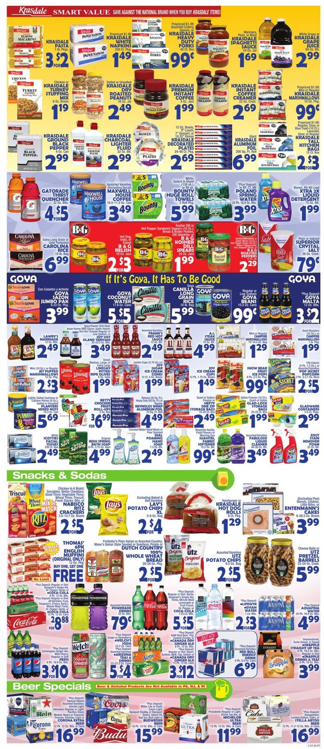 Catalogue Bravo Supermarkets from 06/28/2019