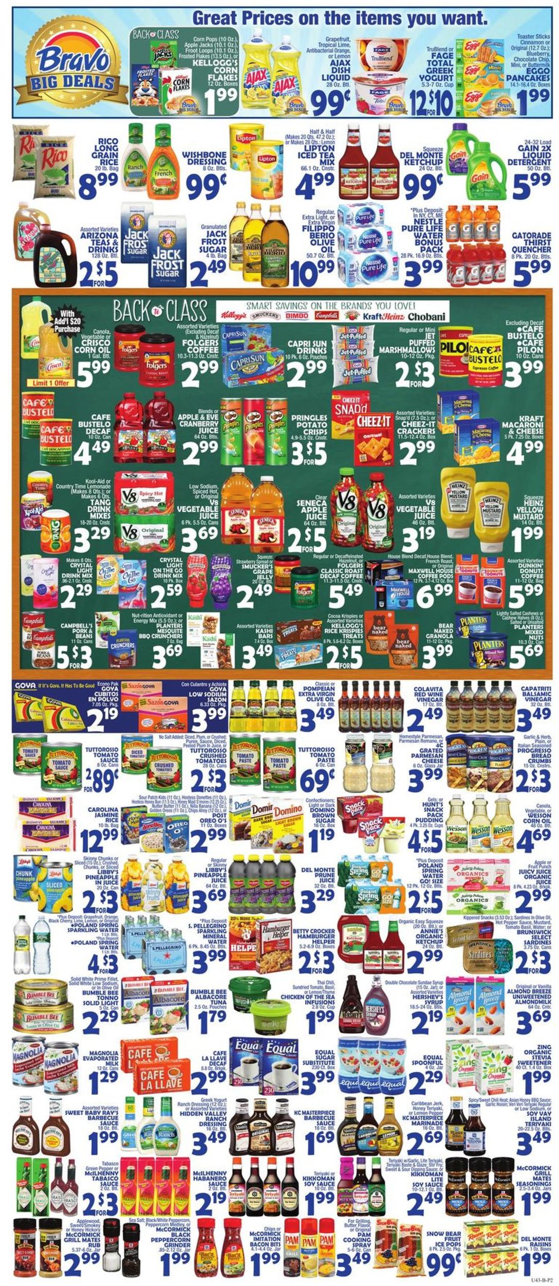 Catalogue Bravo Supermarkets from 08/23/2019