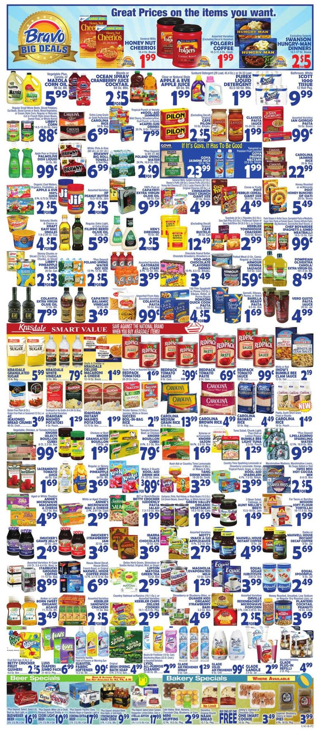 Catalogue Bravo Supermarkets from 09/27/2019