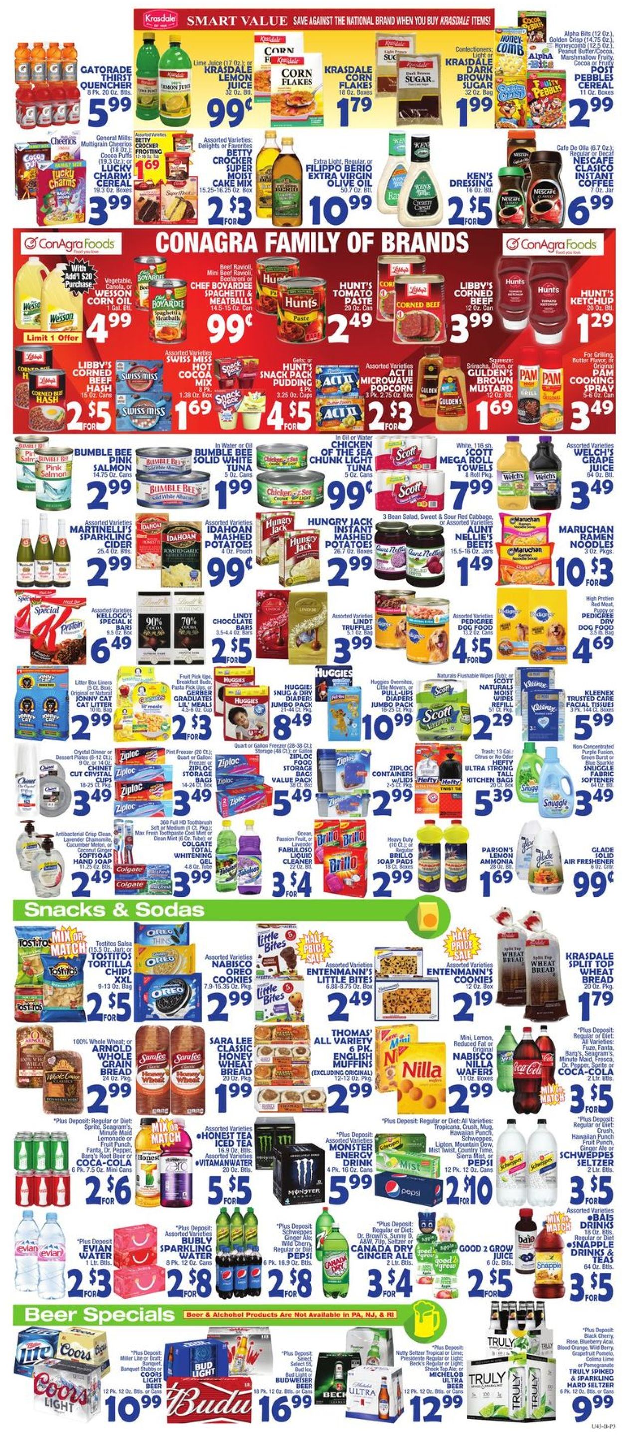 Catalogue Bravo Supermarkets from 11/08/2019