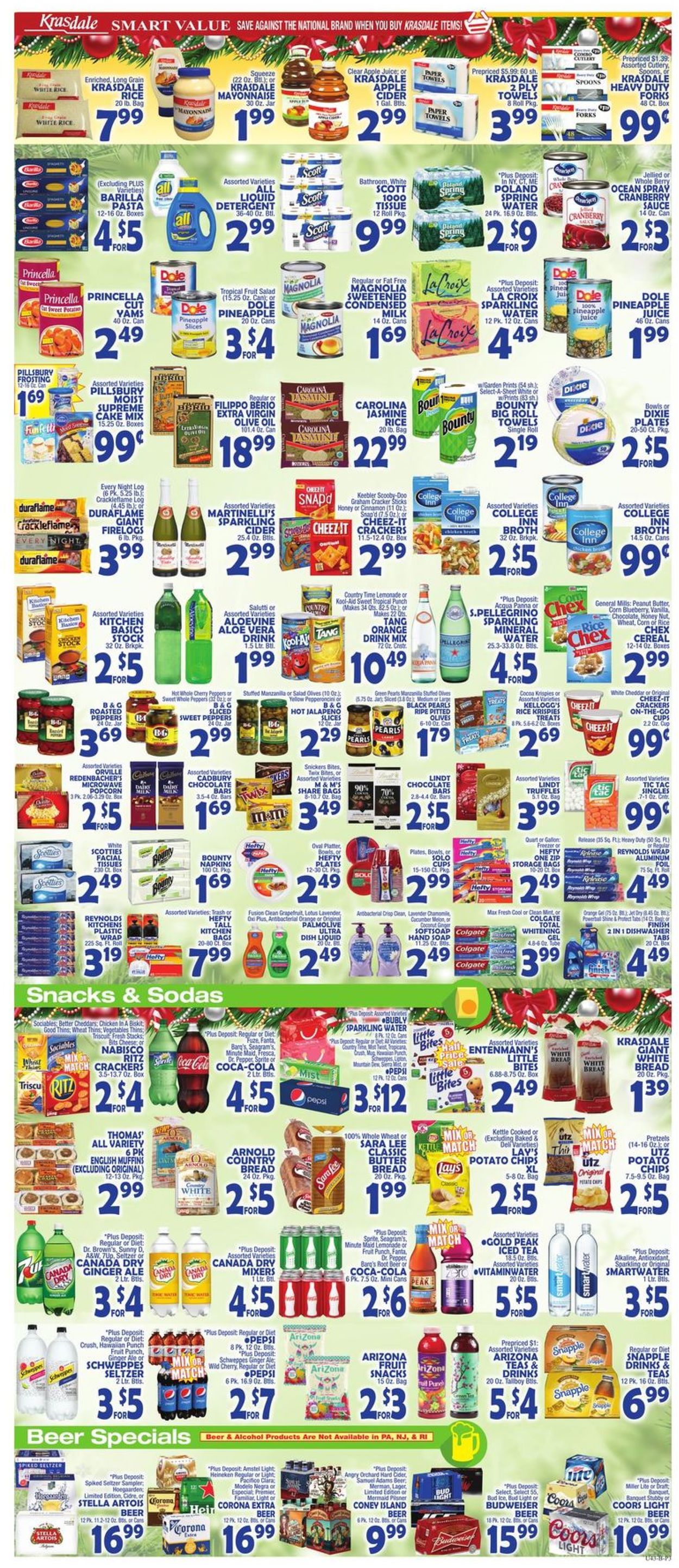 Catalogue Bravo Supermarkets - Christmas Ad 2019 from 12/20/2019