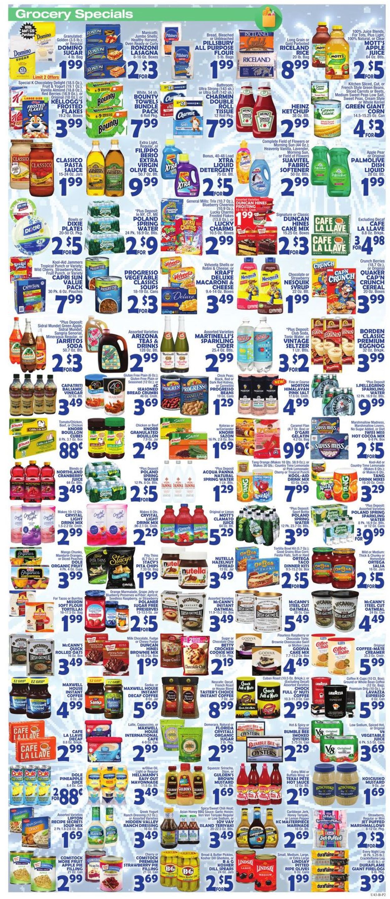 Catalogue Bravo Supermarkets - New Year's Ad 2019/2020 from 12/27/2019