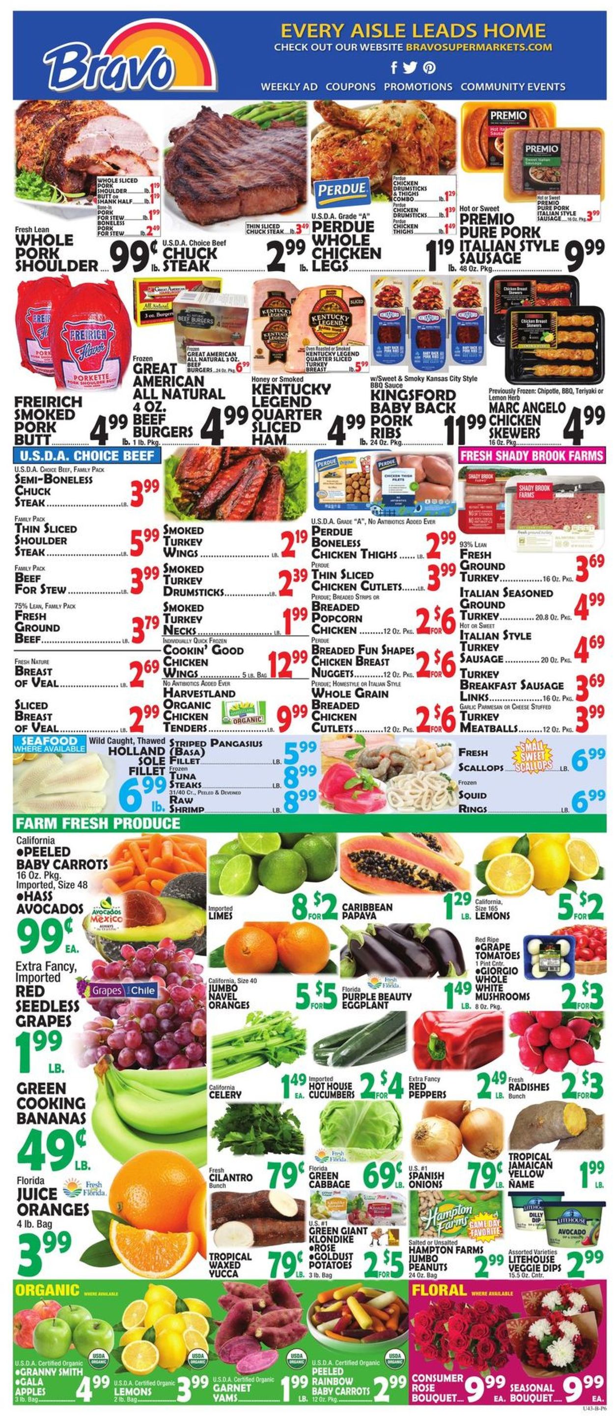 Catalogue Bravo Supermarkets from 01/24/2020