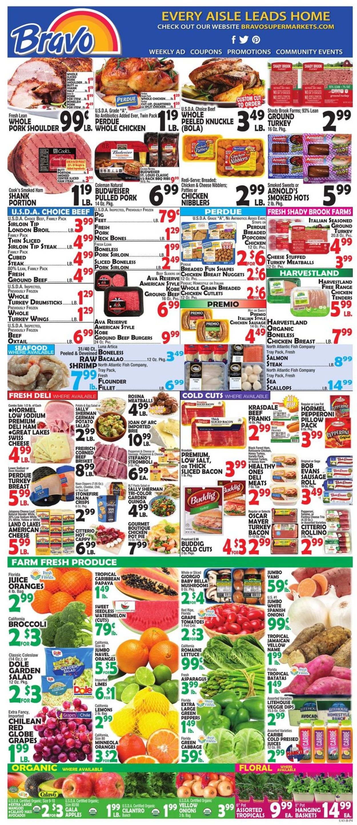 Catalogue Bravo Supermarkets from 02/21/2020