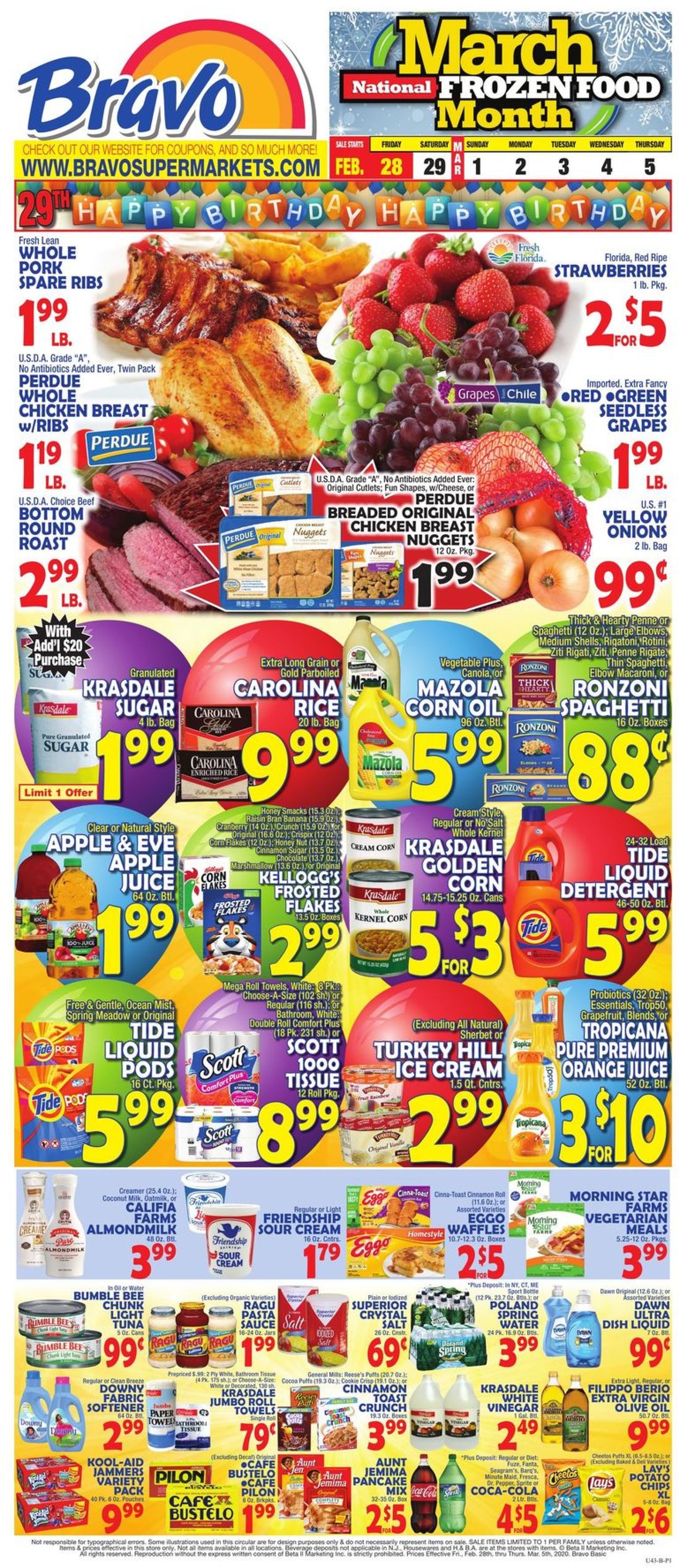 Catalogue Bravo Supermarkets from 02/28/2020