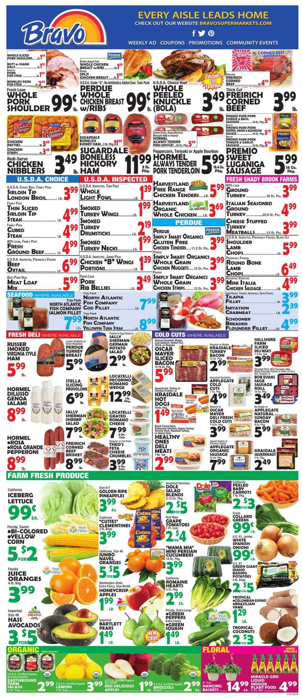 Catalogue Bravo Supermarkets from 03/13/2020