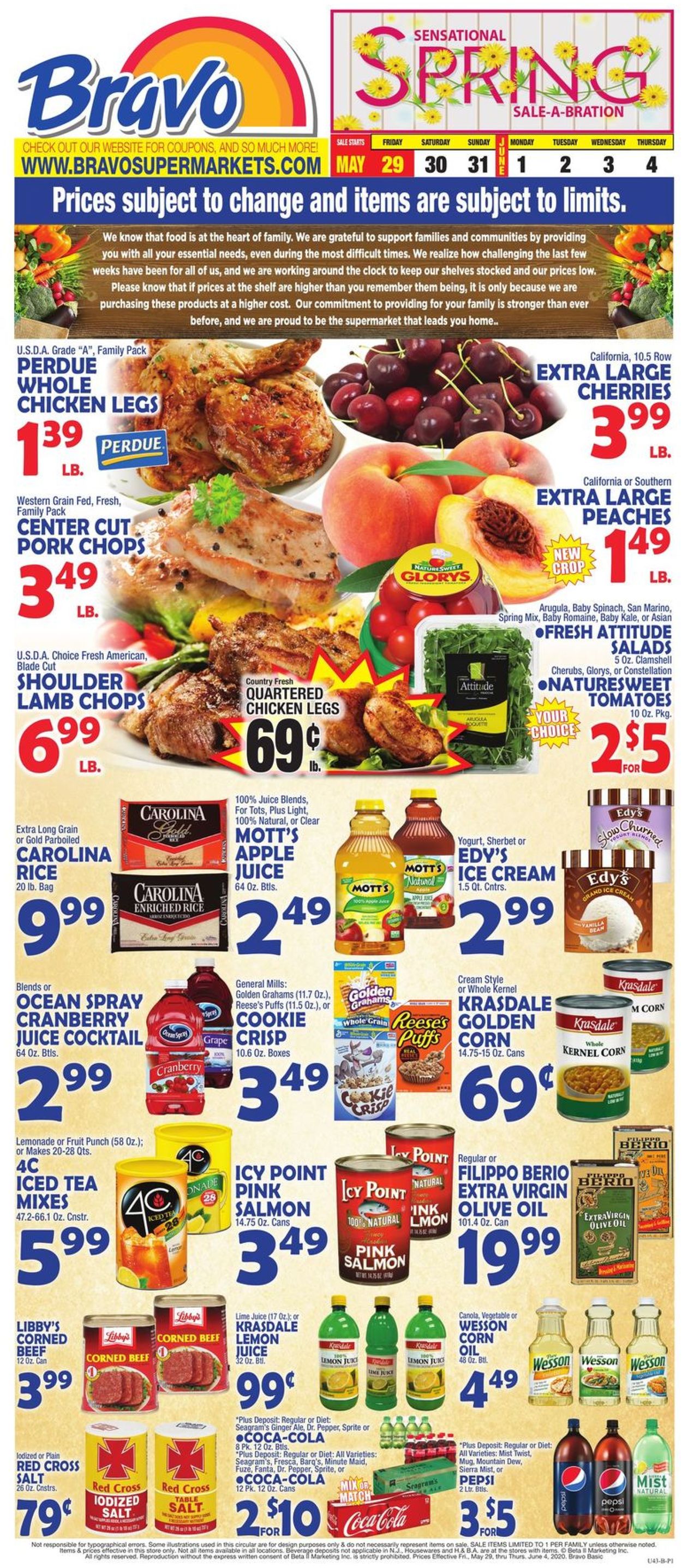 Catalogue Bravo Supermarkets from 05/29/2020