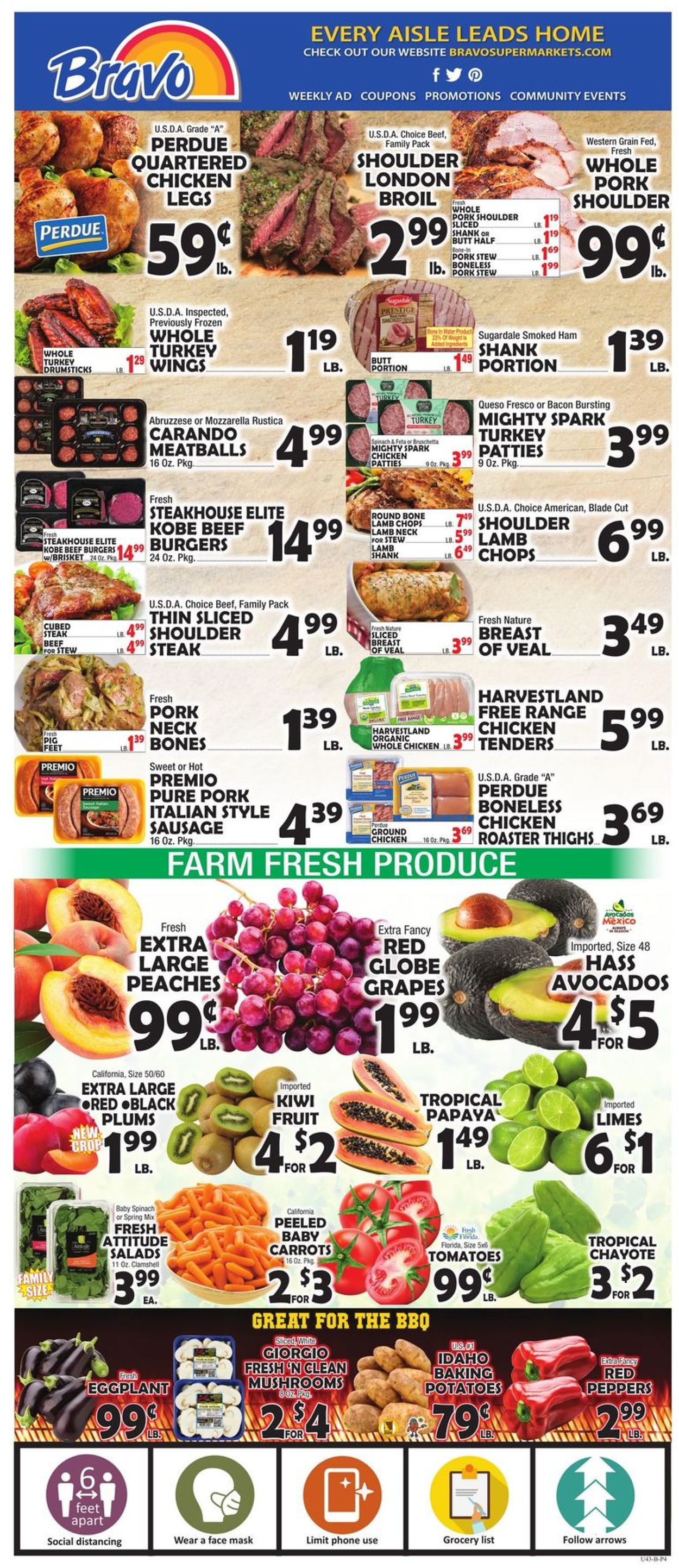 Catalogue Bravo Supermarkets from 07/10/2020